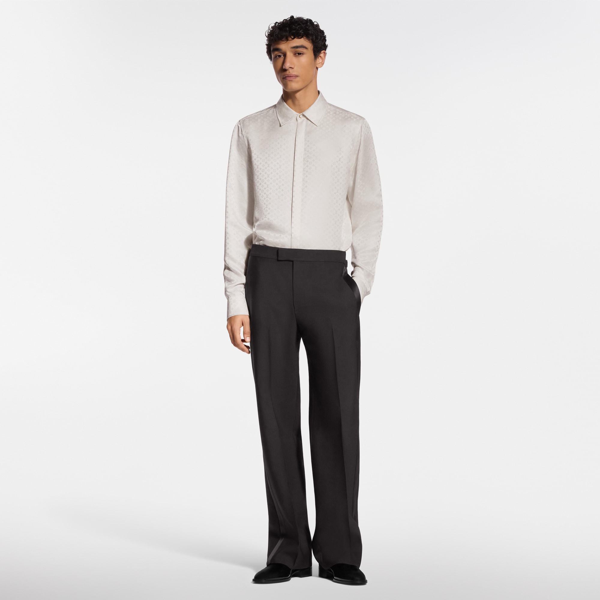 ミニ モノグラム シルクイブニングシャツ ｜ルイ・ヴィトン 公式サイト